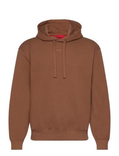 Dapo Designers Sweat-shirts & Hoodies Hoodies Brown HUGO