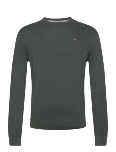 Droz Jumper Tops Knitwear Round Necks Green Napapijri