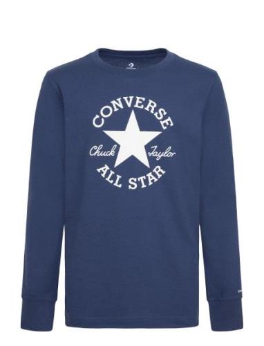 Converse Essentials Long Sleeve Tee Tops T-shirts Long-sleeved T-shirt...