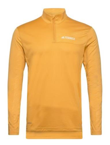 Terrex Multi Half-Zip Long-Sleeve Top Sport T-shirts Long-sleeved Oran...