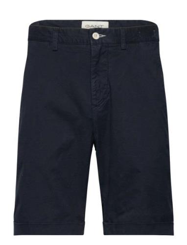 Reg Sunfaded Shorts Bottoms Shorts Chinos Shorts Navy GANT