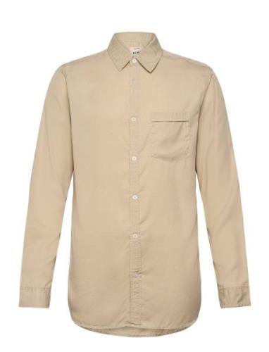 Rrdarwin Shirt Regular Fit Tops Shirts Casual Beige Redefined Rebel