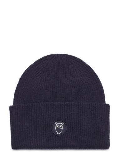 Big Rib Beanie - Rws Accessories Headwear Beanies Navy Knowledge Cotto...