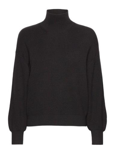 Mschmagnea Rachelle Pullover Tops Knitwear Turtleneck Black MSCH Copen...