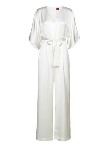 Kalaisa-1 Bottoms Jumpsuits White HUGO