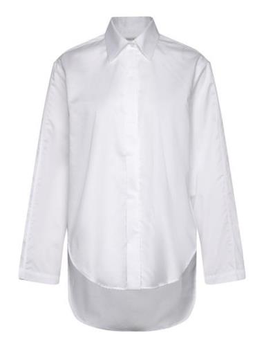 Cornia Tops Shirts Long-sleeved White Tiger Of Sweden