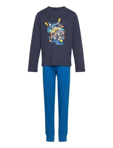 Lwaris 608 - Pyjamas Pyjamas Sett Blue LEGO Kidswear