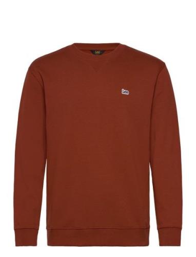 Plain Crew Sws Tops T-shirts Long-sleeved Orange Lee Jeans