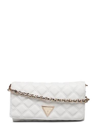 Giully Xbody Flap Organizer Bags Crossbody Bags White GUESS