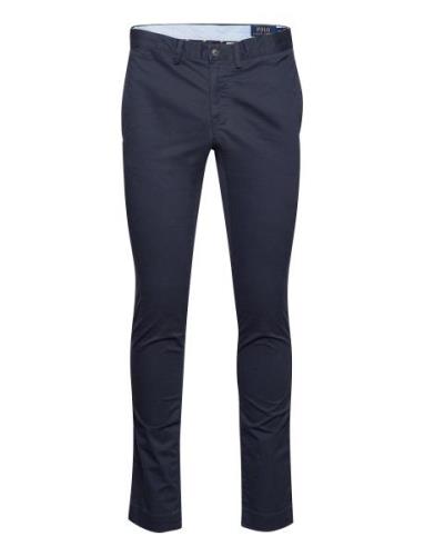 Stretch Slim Fit Washed Chino Pant Bottoms Trousers Chinos Blue Polo R...