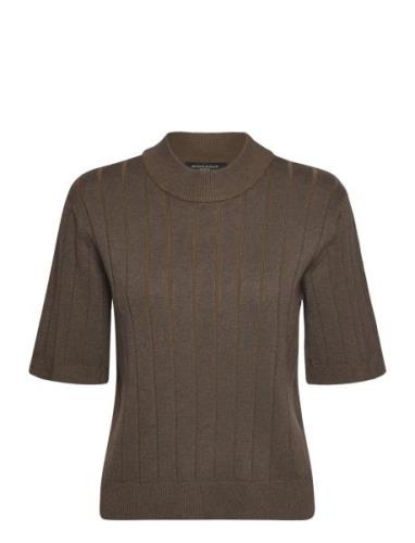 Anem Bbglady Knit Tops Knitwear Jumpers Brown Bruuns Bazaar