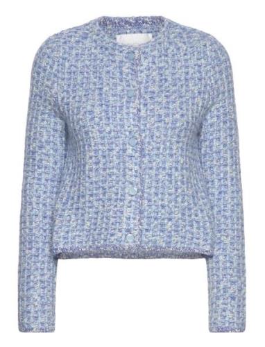 Josh Cardigan Tops Knitwear Cardigans Blue Fabienne Chapot