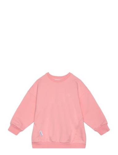 Relaxed Sweatshirt Tops Sweat-shirts & Hoodies Sweat-shirts Pink Guggu...