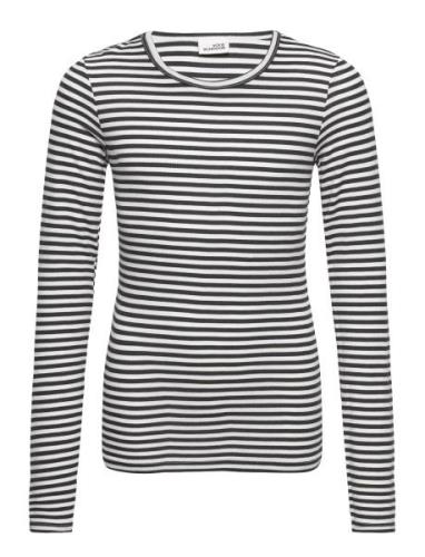 T-Shirt Long-Sleeve Tops T-shirts Long-sleeved T-shirts Black Sofie Sc...