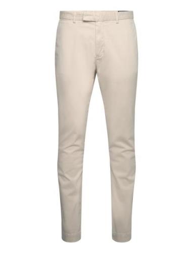 New England Sateen-Jarrett Chino Bottoms Trousers Chinos Beige Polo Ra...