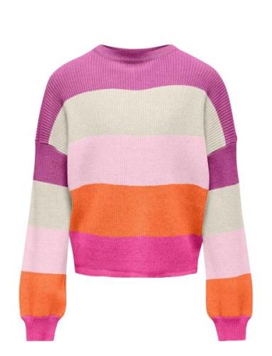 Kogsandy L/S Stripe Pullover Knt Noos Tops Knitwear Pullovers Multi/pa...