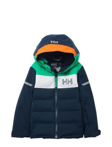 K Vertical Ins Jacket Sport Jackets & Coats Puffer & Padded Navy Helly...