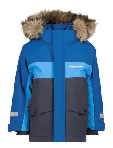 Bjrven Kids Parka 2 Parkas Jakke Blue Didriksons