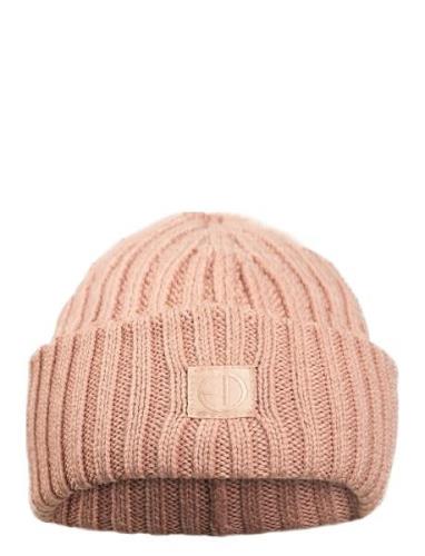 Wool Beanie - Blushing Pink 3-100Y Accessories Headwear Hats Beanie Pi...