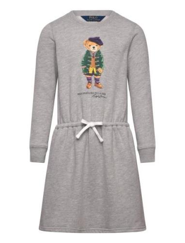 Polo Bear Fleece Dress Dresses & Skirts Dresses Casual Dresses Long-sl...