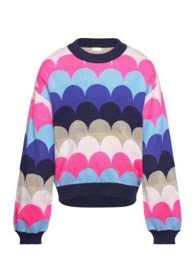 Pullover Tops Knitwear Pullovers Multi/patterned Billieblush