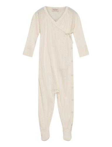 Rubetta Langermet Bodysuit Cream MarMar Copenhagen