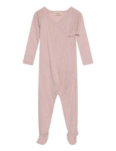 Rubetta Langermet Bodysuit Pink MarMar Copenhagen