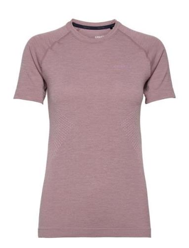 Core Dry Active Comfort Ss W Sport T-shirts & Tops Short-sleeved Pink ...