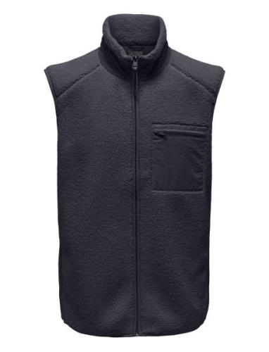 Onsdallas Sherpa Vest Otw Vd Tops Sweat-shirts & Hoodies Fleeces & Mid...