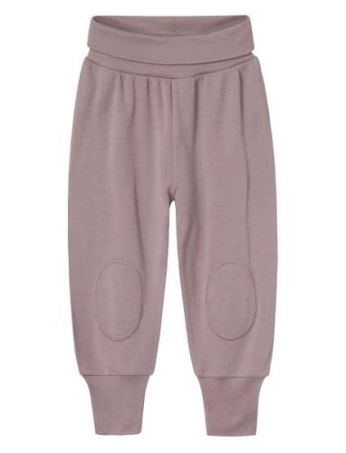 Nmfwillit Wool Pant Bottoms Sweatpants Purple Name It