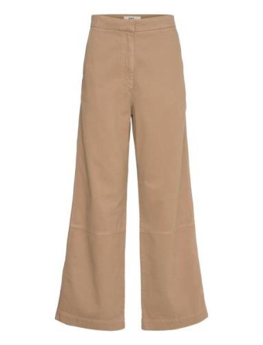 Harrison - Canvas Twill Bottoms Jeans Wide Beige Day Birger Et Mikkels...