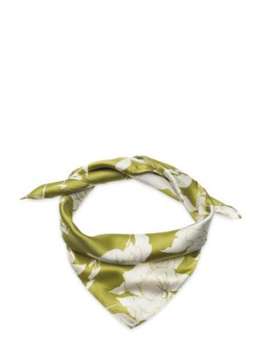 Rhjoan Sqaure Scarf Accessories Scarves Lightweight Scarves Green Rose...