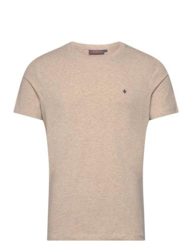 James Tee Designers T-shirts Short-sleeved Beige Morris