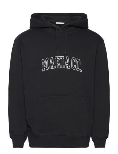 Nord Hooded Sweatshirt Tops Sweat-shirts & Hoodies Hoodies Black Makia