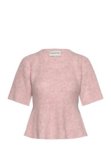 Taisa Tops Knitwear Jumpers Pink Munthe