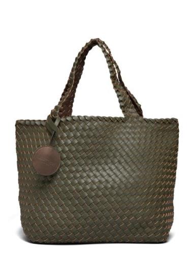 Bag Shopper Bags Totes Khaki Green Ilse Jacobsen