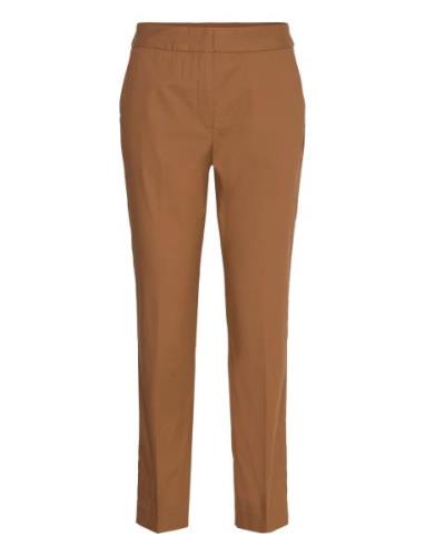 Slim Slack Bottoms Trousers Slim Fit Trousers Brown GANT