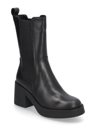 Women Boots Shoes Boots Ankle Boots Ankle Boots With Heel Black Tamari...