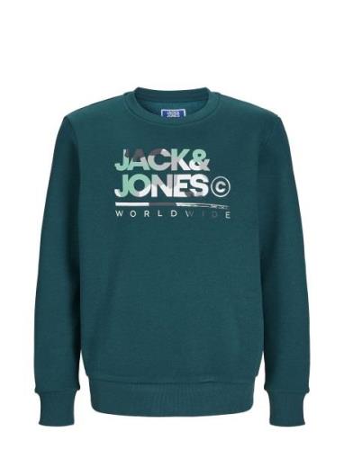 Jjluke Sweat Crew Neck Jnr Tops Sweat-shirts & Hoodies Sweat-shirts Gr...