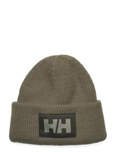 Hh Box Beanie Sport Headwear Beanies Khaki Green Helly Hansen