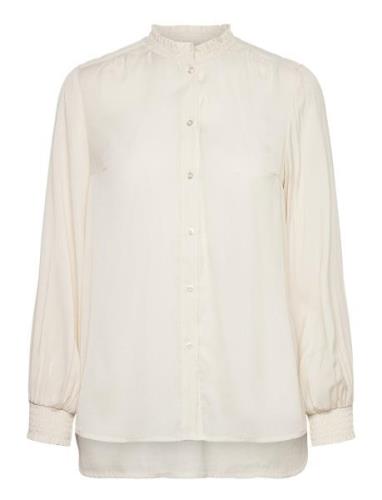 Muxieiw Shirt Tops Blouses Long-sleeved White InWear