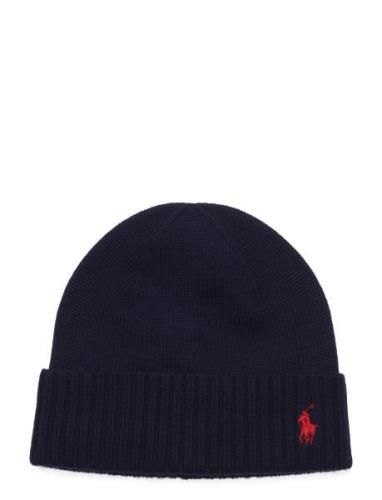 Wool Hat Accessories Headwear Hats Beanie Navy Ralph Lauren Kids