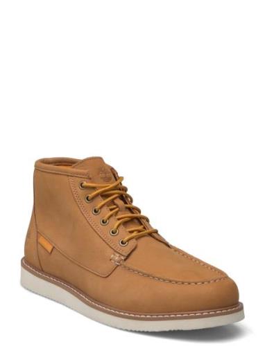 Newmarket Mid Lace Up Chukka Boot Wheat Nubuck Støvletter Med Snøring ...