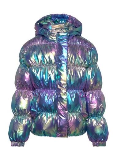 Tnlula Puffer Jacket Fôret Jakke Multi/patterned The New