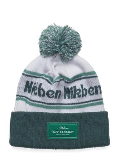 Nb Pom Beanie Green Accessories Headwear Beanies Green Nikben