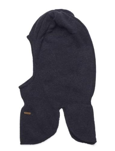 Balaclava Knit Accessories Headwear Balaclava Navy Minymo