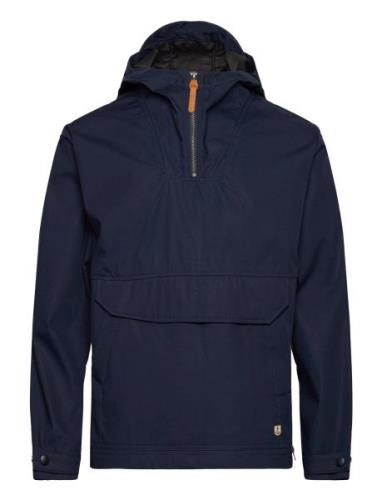 Water Repellent Fishermen's Smock Héritage Tynn Jakke Navy Armor Lux