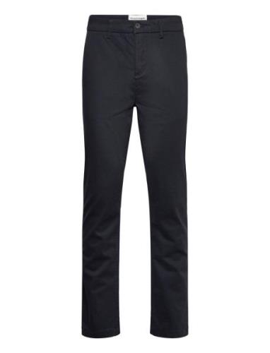 Bs Malik Regular Fit Chinos Bottoms Trousers Chinos Navy Bruun & Steng...