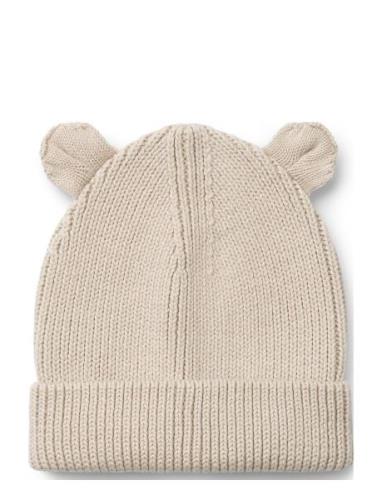 Gina Beanie Hat Accessories Headwear Hats Beanie Beige Liewood