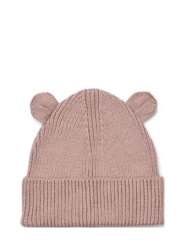 Gina Beanie Hat Accessories Headwear Hats Beanie Pink Liewood